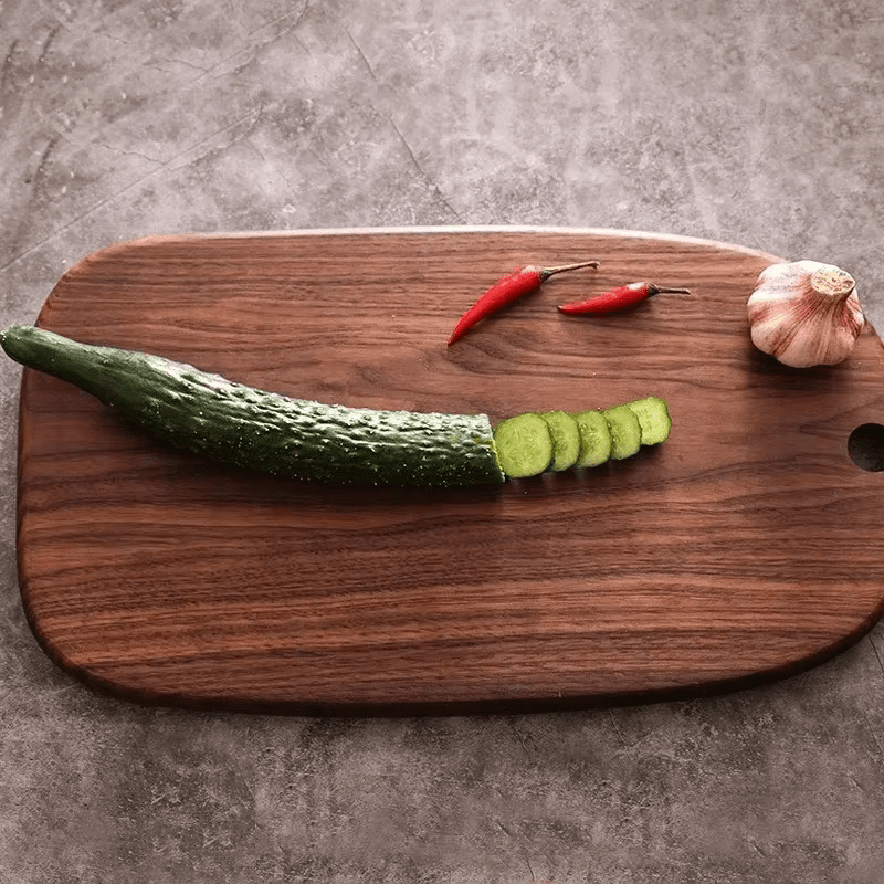 Rich Walnut Solid Chopping Board
