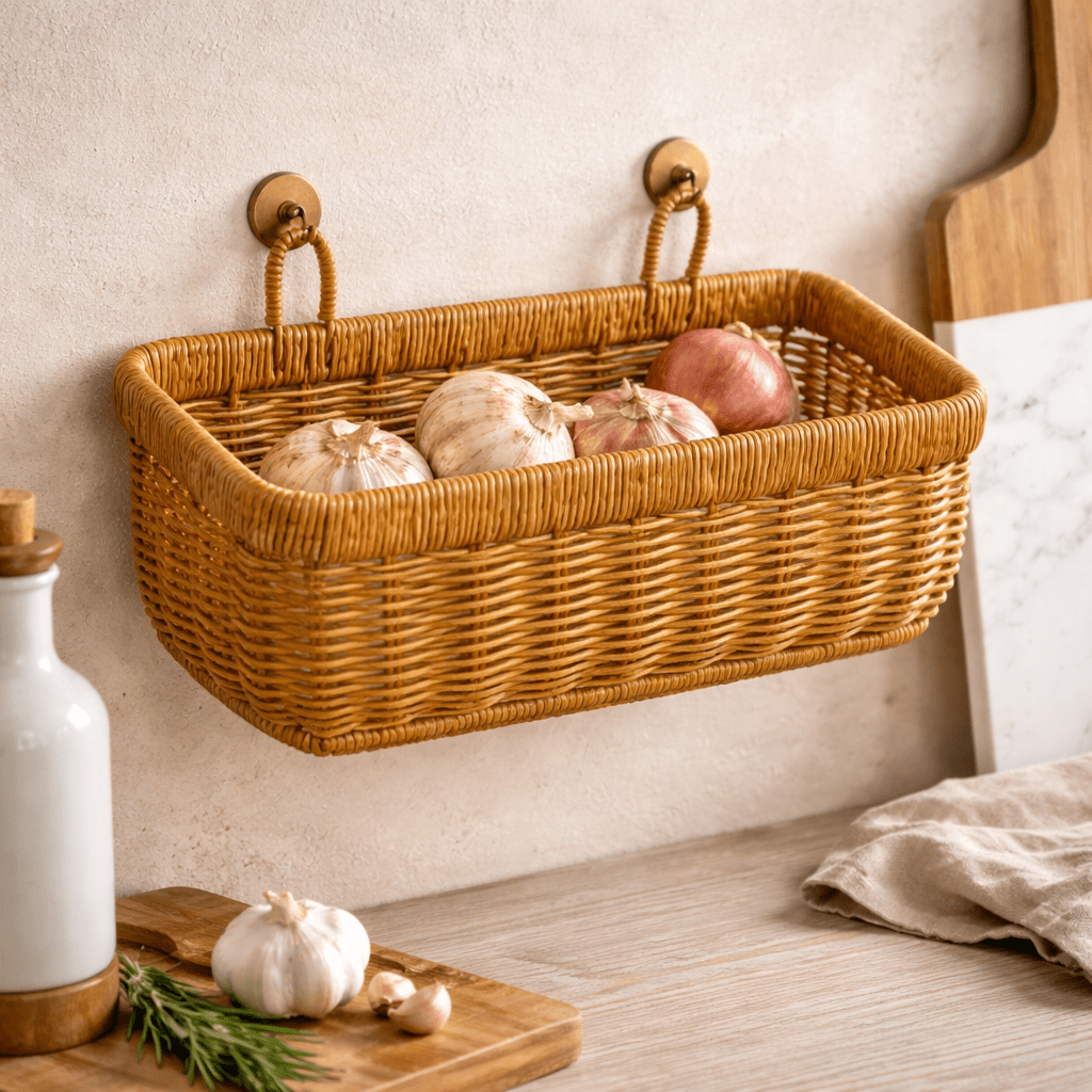 The Casa Woven Wall Basket