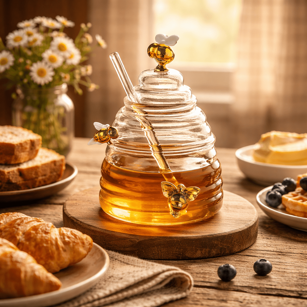 The Nordic Hive Honey Jar