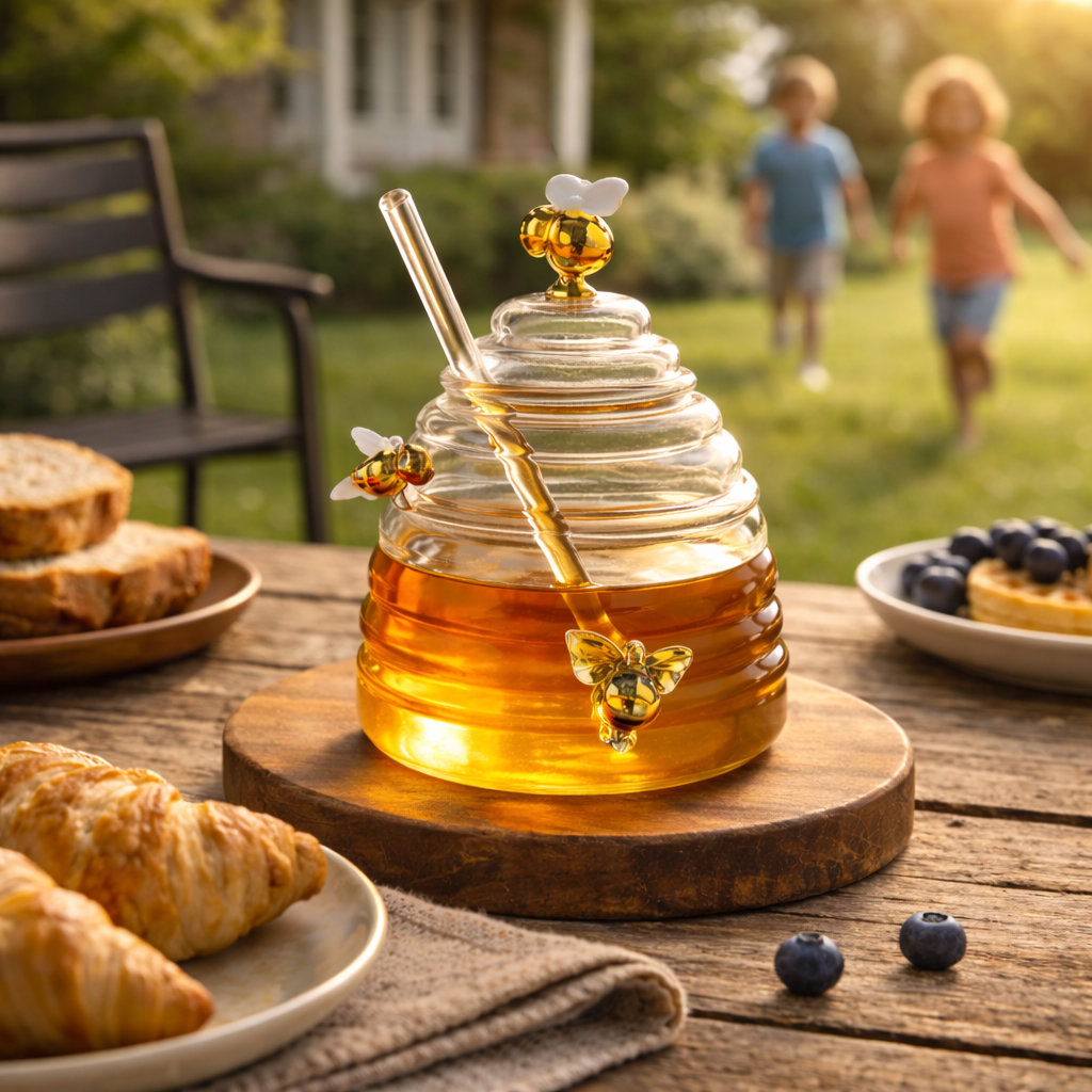 The Nordic Hive Honey Jar