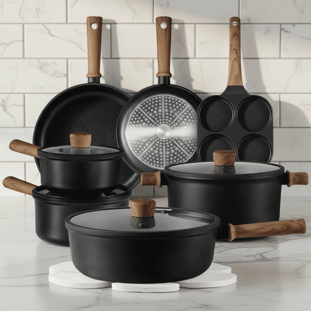 Titanium Non-Stick Cookware Set